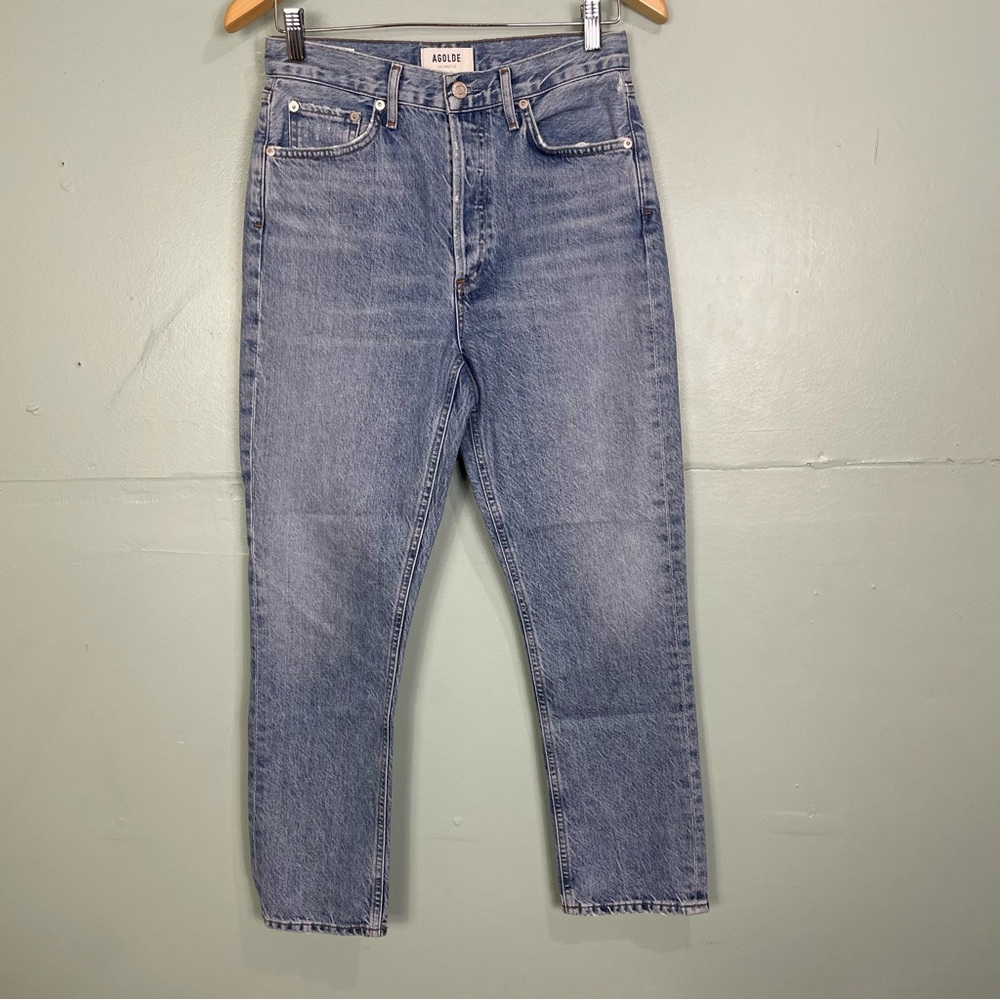 Agolde High Rise Riley Jeans pants Size 26 Style a056 1130